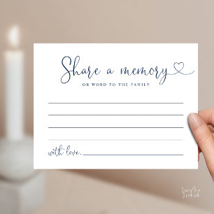Minimalistische Schriftart - Gedenkkarten für Beer Postkarte