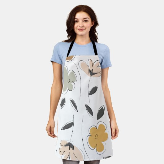 Minimalistische Schürze (Getragen)