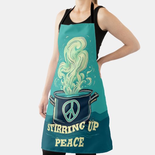 Minimalistische Schürze - Frieden stimulieren - Mo (InSitu)