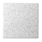 Minimalistische Schwarz-Weiß-Falten Fliese (Vorderseite)