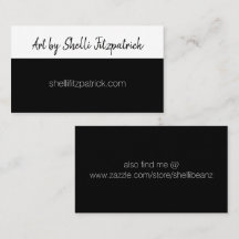 Minimalistische Schwarz-Weiß-Klassik