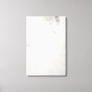 Minimalistische Schwarz-Weiß-Kunst   Flüsterelegan Leinwanddruck