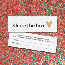 Minimalistische Schwarz-weiße Imitate Goldene Herz