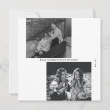 Minimalistische Schwarz-weiße Typografie Foto Weih