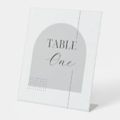 Minimalistische Schwarze Kalligrafie benutzerdefin Sockelschild (Vorderseite)