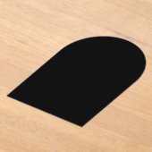 Minimalistische schwarze Katzensilhouette Acryleinladungen (Ablage )