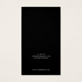Minimalistische schwarze Schmuckkollektion (Rückseite)