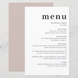 Minimalistische schwarze Serif-Script-Typografie-M
