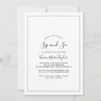 Minimalistische Seite und Siehe