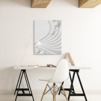Minimalistische Serenity Spheres Stretched Canvas Leinwanddruck