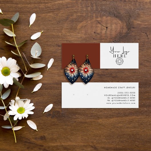 Minimalistische Sienna Brown White Logos