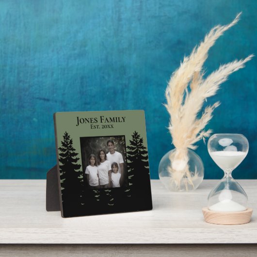 Minimalistische Silhouette Fotoplatte (InSitu)