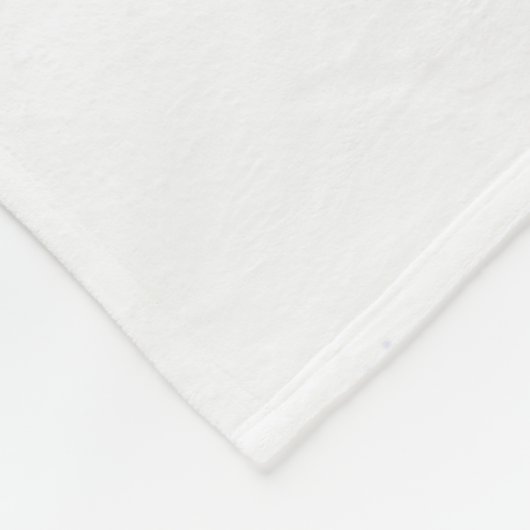 Minimalistische Silhouette von Pinien Fleecedecke (Ecke)