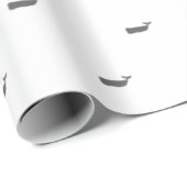 Minimalistische Skandinavienmuster Geschenkpapier (Rolleneckpunkt)