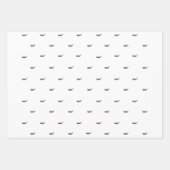 Minimalistische Skandinavienmuster Geschenkpapier Set (Vorderseite 3)