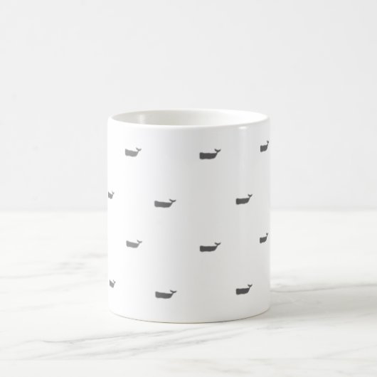 Minimalistische Skandinavienmuster Kaffeetasse (Mittel)