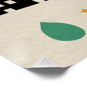 Minimalistische skandinavische Elemente der Harmon Poster (Ecke)