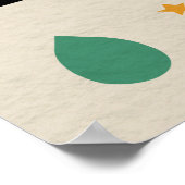 Minimalistische skandinavische Elemente der Harmon Poster (Ecke)
