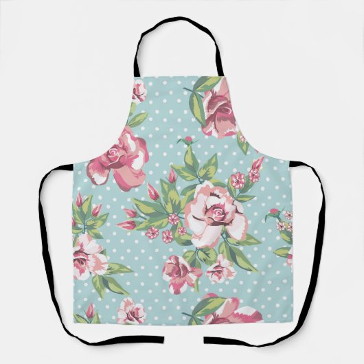 Minimalistische skandinavische Retromuster niedlic Schürze (Vorderseite)