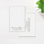 Minimalistische Skriptbezeichnung Typografie Borde (Schreibtisch)