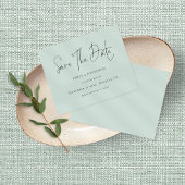 Minimalistische Skriptsprache Save the Date