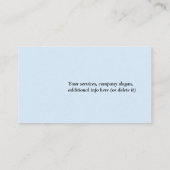 Minimalistische Social Media-Symbole für benutzerd Visitenkarte (Rückseite)