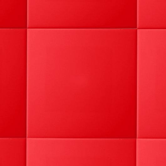 Minimalistische Solid Color | Hellrot Fliese
