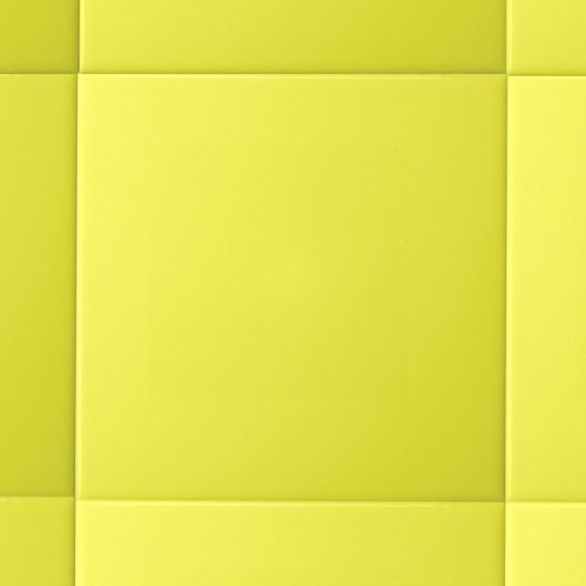 Minimalistische Solid Color | Kanariengelb Fliese