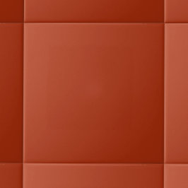 Minimalistische Solid Color | Rot Fliese