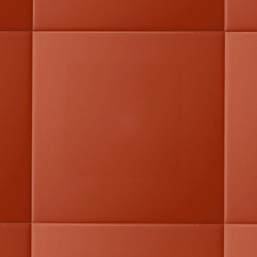 Minimalistische Solid Color | Rot Fliese