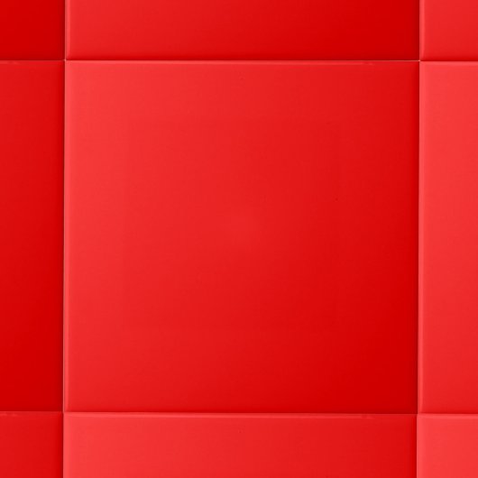 Minimalistische Solid Color | Rot Fliese