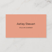 Minimalistische soziale Medien Modernes Berufliche Visitenkarte (Rückseite)