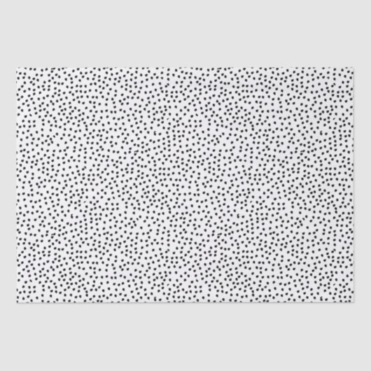Minimalistische Spots Einfach Moderner Niedlicher Seidenpapier (Vorderseite)