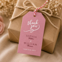 Minimalistische Staubrose Pink Hochzeit
