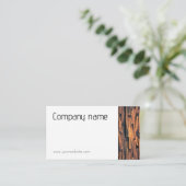 Minimalistische Steinfotografie Visitenkarte (Stehend Vorderseite)