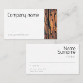 Minimalistische Steinfotografie Visitenkarte (Vorne/Hinten)