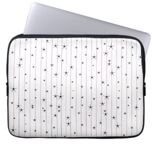 Minimalistische Sternen-Laptop-Hülle  Laptopschutzhülle