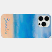 Minimalistische Strandbilder Case-Mate iPhone Hülle (Rückseite (Horizontal))