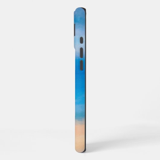 Minimalistische Strandbilder iPhone Hülle (Linke Seite)