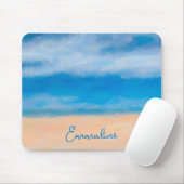 Minimalistische Strandbilder Mousepad (Mit Mouse)