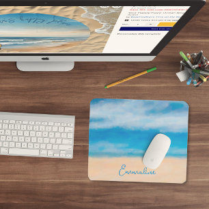 Minimalistische Strandbilder Mousepad