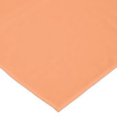 Minimalistische Streifen aus Orange und Schwarz Tischdecke (Schrägansicht)