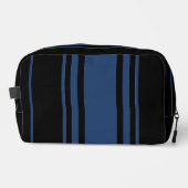 Minimalistische Streifen Waschbeutel (Vorderseite)