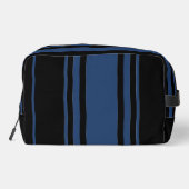 Minimalistische Streifen Waschbeutel (Rückseite)