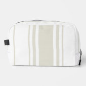 Minimalistische Streifen Waschbeutel (Vorderseite)