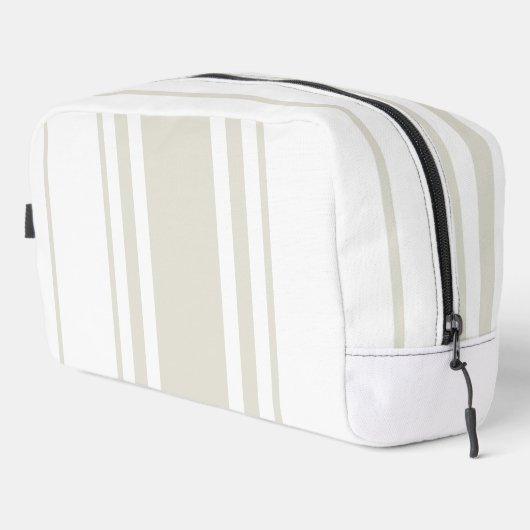 Minimalistische Streifen Waschbeutel (Rechte Ecke)