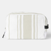 Minimalistische Streifen Waschbeutel (Rückseite)