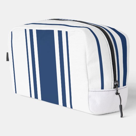 Minimalistische Streifen Waschbeutel (Rechte Ecke)