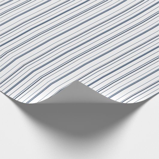 Minimalistische Strip-Geschenkwrap Geschenkpapier (Ecke)