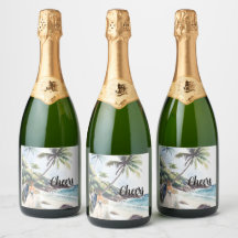 Minimalistische Summer Beach Hochzeit in Urlaubsor